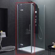 Душові двері Kolpa-San Taurus TV 100/K-L ліва 100х200 см профіль хром/прозоре скло 514640