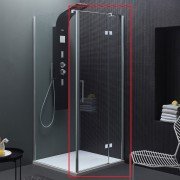 Душевая дверь Kolpa-San Taurus TV 120/K-R правая 120х200 см профиль хром/прозрачное стекло 514730