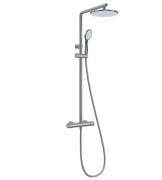 Душевая стойка Ponsi Round со смесителем хром BN COL C RMIX 0002