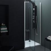 Душові двері Kolpa-San Taurus TV/S 100/K-L ліва 100х200 см профіль хром/прозоре скло 514600