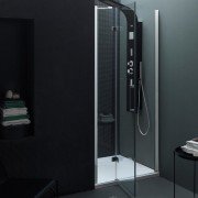 Душевые двери Kolpa-San Taurus TV/S 120/K-R правая 120х200 см профиль хром/прозрачное стекло 514710