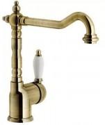 Смеситель для кухни Nobili Rubinetterie Antica однорычажный бронза AT18113BR