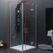 Стенка душевая Kolpa-San Taurus TSV 80/K 80х200 см профиль хром/прозрачное стекло 514660