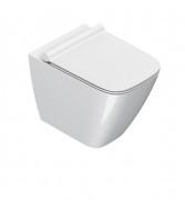 Унитаз напольный Catalano Green NewFlush керамика белый глянцевый + сиденье 1VP55RGR00+5GR55STP00