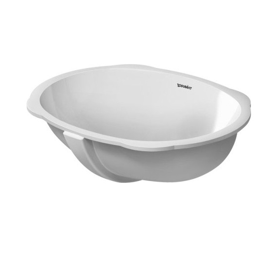 Раковина для ванной Duravit Santosa под столешницу 54,5х42,5 см керамика белый 0466510000