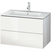 Тумба под раковину Duravit L-Cube подвесная 82х48,1 см ДСП белый глянцевый LC624102222
