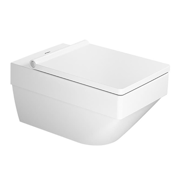 Унитаз подвесной Duravit Vero Air Rimless 37х57 см керамика белый 2525090000