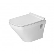 Унитаз подвесной с крышкой Duravit DuraStyle Rimless 37х48 см керамика белый 45710900A1