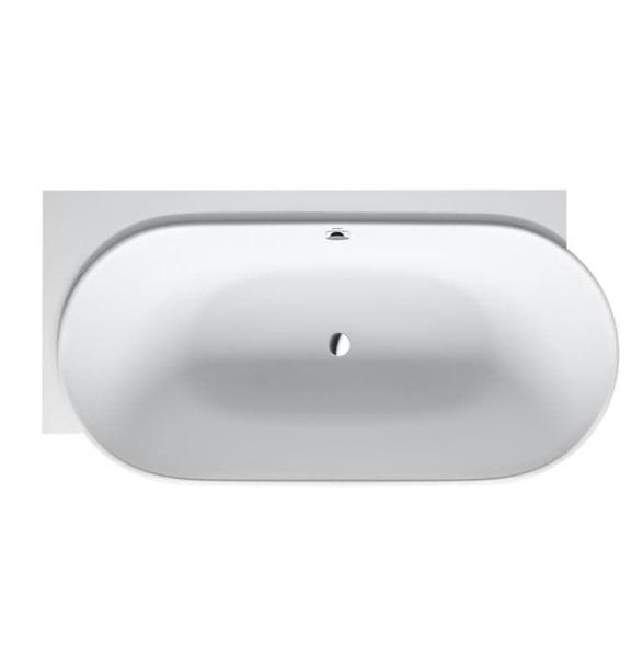 Ванна Duravit Luv из искусственного камня DuraSolid 185х95 см угол слева белый 700431000000000