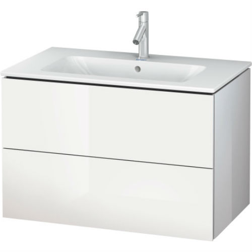 Тумба под раковину Duravit L-Cube подвесная 82х48,1 см ДСП белый глянцевый LC624102222