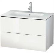 Тумба під раковину Duravit L-Cube підвісна 82х48,1 см ДСП білий глянцевий LC624102222