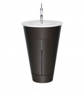 Тумба под раковину Duravit Starck 1 напольная Ø56 см макассар S1952002424