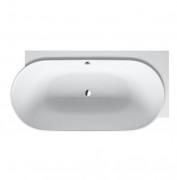 Ванна Duravit Luv из искусственного камня DuraSolid 185х95 см угол справа белый 700432000000000