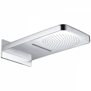 Верхній душ зі стіни GRB Hidromasaje Twice хром 058157