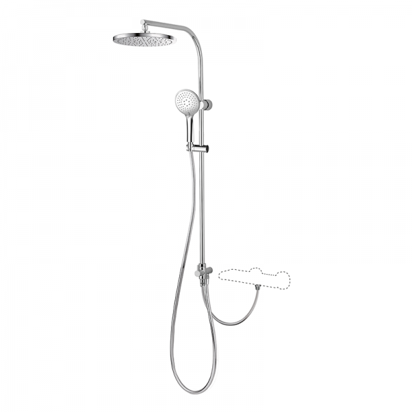 Душова стійка для душа GRB Hidromasaje без змішувача хром 058726