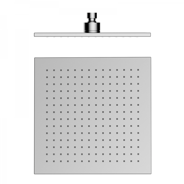 Лейка для верхнего душа GRB Hidromasaje Square ABS один режим хром 058207