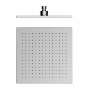 Лейка для верхнего душа GRB Hidromasaje Square Inox один режим хром 058208