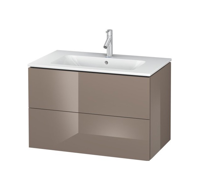 Тумба під раковину Duravit L-Cube підвісна 82х48,1 см ДСП капучино LC624108686