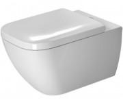 Унитаз подвесной Duravit Happy D.2 Rimless 36,5х54 см керамика белый 22220900001