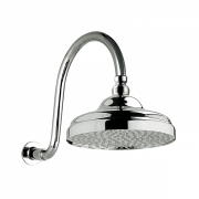 Верхний душ со стены GRB Hidromasaje 1866 с кронштейном хром 058194