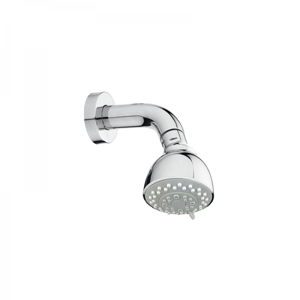 Верхний душ со стены GRB Hidromasaje Easy с кронштейном хром 058202