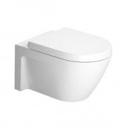 Унитаз подвесной Duravit Starck 2 37х54 см керамика белый 2534090000