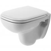Унітаз підвісний з кришкою Duravit D-Code 35,5х54,5 см кераміка білий 45350900A1