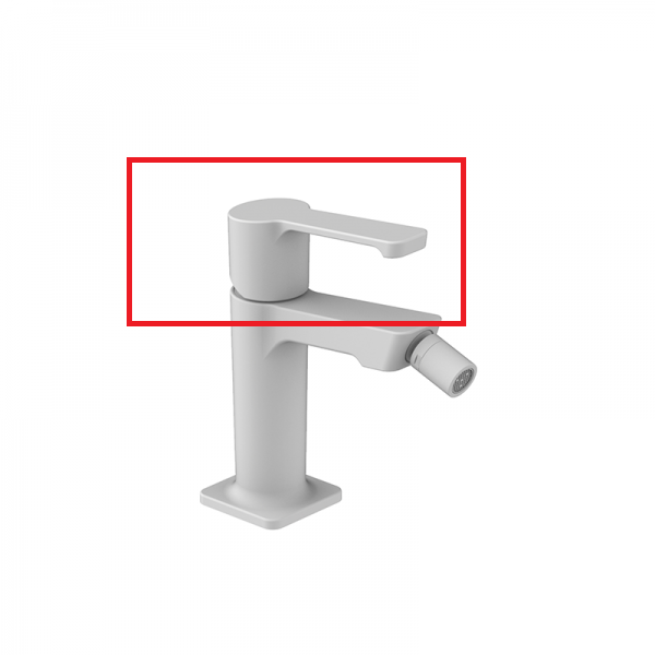 Ручка смесителя GRB Jolie латунь белый 060168