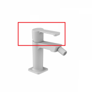 Ручка смесителя GRB Jolie латунь белый 060168