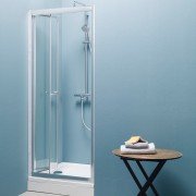 Душові двері Kolpa-San Luna TVZ/S 90 K 90х185 см профіль срібний/прозоре скло 534120