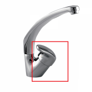 Ручка змішувача для кухні GRB Cocinas Junior латунь хром 060100