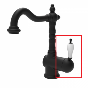 Ручка змішувача GRB 1866 латунь чорний 060192