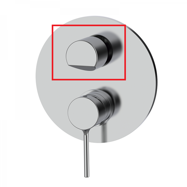 Важіль перемикача змішувача GRB MK латунь хром 060372