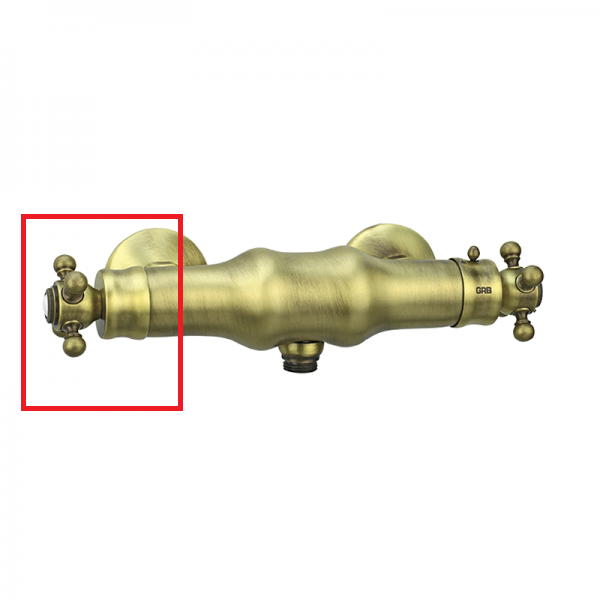 Рычаг потока для смесителя GRB Clasica 1866 состаренная латунь 060394