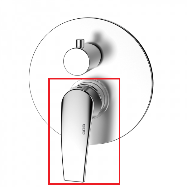 Ручка змішувача GRB Premier латунь хром 061234