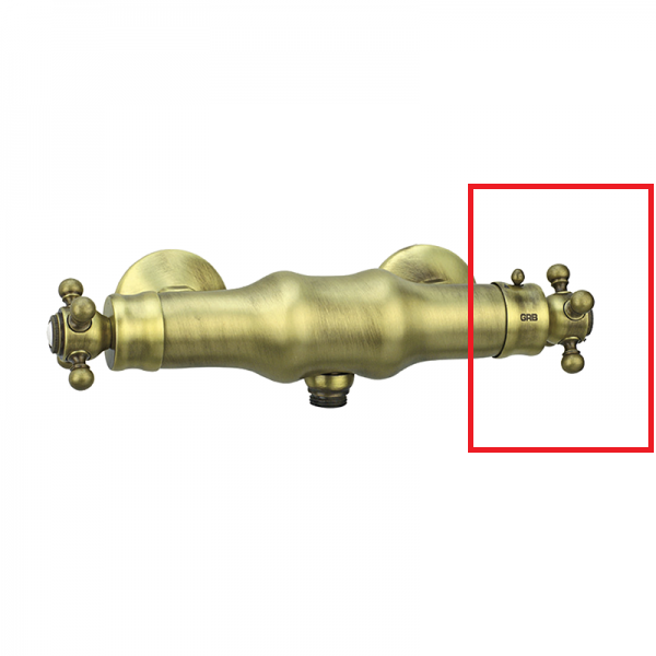 Важіль температури для змішувача GRB Clasica 1866 состаренная латунь 060397