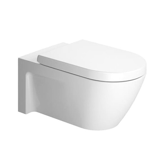 Унітаз підвісний Duravit Starck 2 37,5х62 см кераміка білий 2533090000