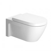 Унитаз подвесной Duravit Starck 2 37,5х62 см керамика белый 2533090000