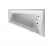 Ванна акрилова Duravit Paiova Combi-System E гідромасажна 170х130 см білий 760215000CE1000