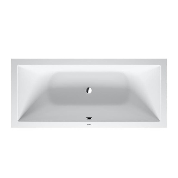 Ванна Duravit DuraSquare из искусственного камня DuraSolid 180х80 см белый 700426000000000