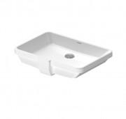 Раковина для ванної Duravit 2nd floor під стільницю 55,5х38 см кераміка білий 0316530000