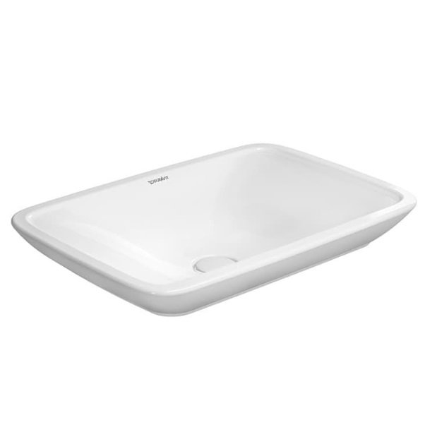 Раковина для ванної Duravit PuraVida накладна 70х46,5 см кераміка білий 0369700000