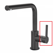 Ручка смесителя для кухни GRB Eternal латунь черный 061240