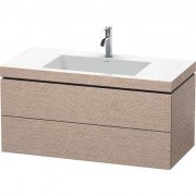 Тумба с раковиной Duravit L-Cube 100х48 см ДСП кашемир LC6928O1111