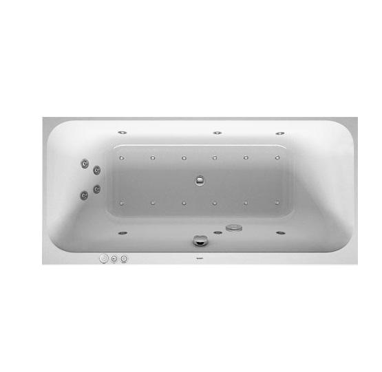 Ванна акриловая Duravit Happy D.2 Combi-System P гидромассажная 190х90 см белый 760315000CP1000