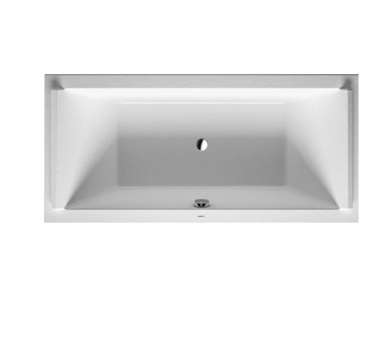Ванна акрилова Duravit Starck tubs & showers 200х100 см прямокутна білий 700341000000000