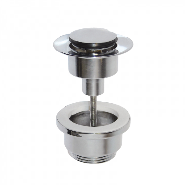 Донний клапан для раковини GRB Valvuleria Small Clic-Clac латунь хром 081109