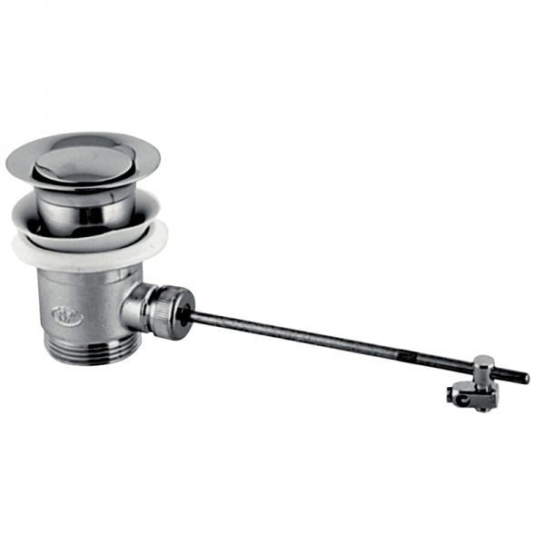 Донный клапан для ванной GRB Valvuleria автоматический латунь хром 081124