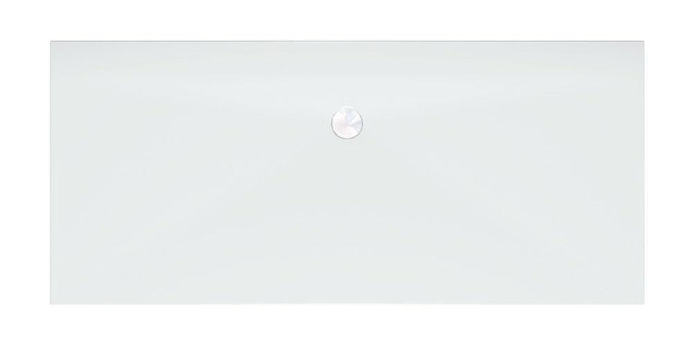 Душовий піддон Kolpa San Re-walk 140х90 см литий мармур білий з панеллю kerrock 962780