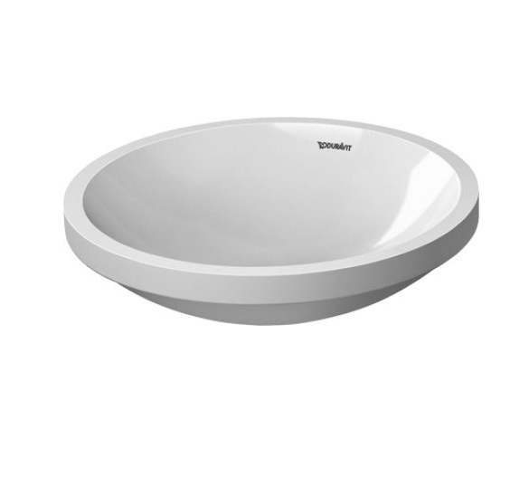 Раковина для ванної Duravit Architec під стільницю Ø44,5 см кераміка білий 0319420000